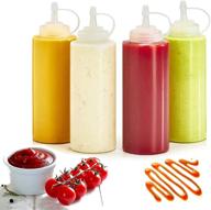 🍶 squeeze condiments with precise measurements - discreet and convenient logo