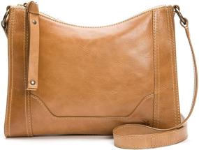 img 2 attached to FRYE Melissa Leather Crossbody Cognac Women's Handbags & Wallets in Crossbody Bags