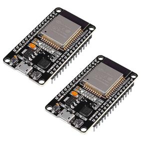 img 4 attached to 💻 Доска ICQUANZX 2PCS ESP32 ESP-32S: WiFi, Bluetooth, два ядра микроконтроллера, интегрированные с RF AMP Filter, совместима с Arduino IDE