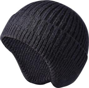 img 1 attached to HGBOO Beanie Winter Covers Daily Headwear Outdoor Recreation and Outdoor Clothing