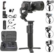 feiyutech g6 max: ultimate 3-axis handheld gimbal stabilizer (g6 plus upgrade) for mirrorless cameras, gopro, and iphones – high payload and splash proof logo