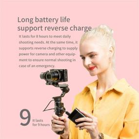 img 2 attached to FeiyuTech G6 Max: Ultimate 3-Axis Handheld Gimbal Stabilizer (G6 Plus Upgrade) for Mirrorless Cameras, GoPro, and iPhones – High Payload and Splash Proof