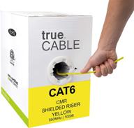 truecable cat6 shielded riser (cmr) industrial electrical for wiring & connecting логотип