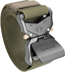 img 4 attached to JUKMO Tactical Military Heavy Duty Quick Release Men's Accessories: Power and Precision Combined