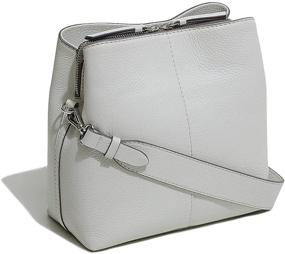 img 3 attached to Стильные и практичные: женские сумки и кошельки Radley London Dukes Multi с отделениями из кожи для плечевых сумок.