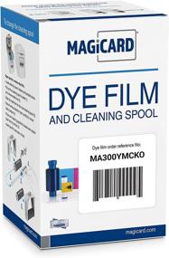 img 1 attached to 🎨 Genuine Magicard MA300YMCKO Color Ribbon: Superior Quality for Enduro & Rio Printers, 300 Images per Roll