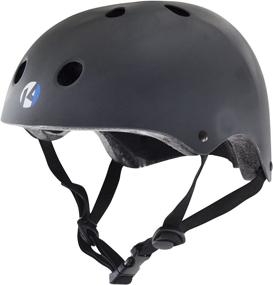 img 3 attached to Kryptonics Starter Helmet Black Medium