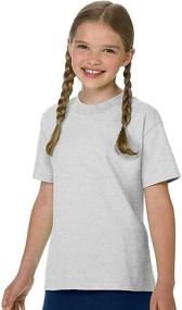 img 4 attached to Hanes Authentic TAGLESS Cotton T Shirt_White_XL Boys' Clothing and Tops, Tees & Shirts