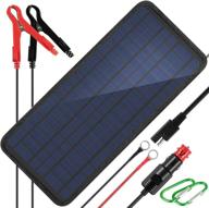 🔋 kingsolar 10w 12v solar car battery charger: portable power kit for automotive, car, boat, rv - trickle charger and battery maintainer logo