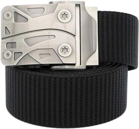 img 4 attached to 🔧 High-Quality Clip Carry Belt Tool: Must-Have Men's Accessory in Black Belts