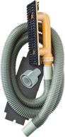 effortless dust-free vacuum sanding with 🔲 hyde tools 09165 6-foot drywall hand hose sander logo