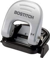 📎 bostitch office silver 2-hole punch, 20-sheet capacity with reduced effort (model 2310) logo