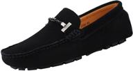 yldsgs leather loafer driving moccasins logo