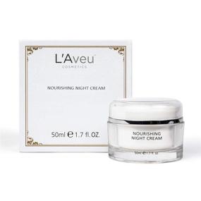 img 4 attached to 🌙 L'Aveu Anti-Aging Nourishing Night Cream - Natural Face Moisturizer with Dead Sea Minerals, Shea Butter, Jojoba & Avocado - Gentle Skin Renewal - 1.7 oz