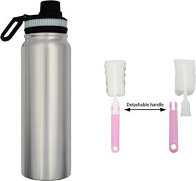 img 4 attached to LCPCX Double Layer Stainless BPA Free Removable