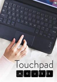 img 3 attached to 🖱️ Cooper Touchpad Executive: The Ultimate Multi-Touch Mouse Keyboard Case for 9-10.5" tablets – iPadOS, Android, Windows, Bluetooth, Leather