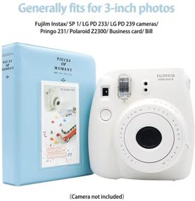 img 2 attached to Ablus 64 Pockets Mini Photo Album For Fujifilm Instax Mini 7S 8 8+ 9 25 26 50S 70 90 Instant Camera &Amp