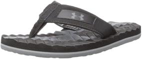 img 4 attached to 🏃 Overcast Boys' Under Armour Marathon Flip Flop Shoes