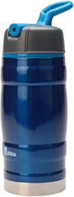 img 3 attached to 🌊 Bubba Hero Sport Kids 12 oz. Stainless Steel Water Bottle - Insulated, Flip-Up Straw, Blue