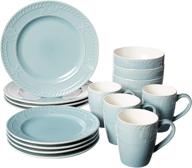 pfaltzgraff antigua blue dinnerware: enhance your dining experience with this beautiful piece collection logo