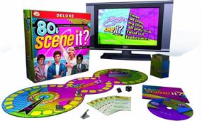img 1 attached to 🕹️ Travel Back in Time with Scene It 80S Deluxe Edition: The Ultimate '80s Pop Culture Trivia Game!