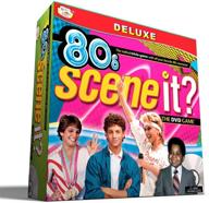🕹️ travel back in time with scene it 80s deluxe edition: the ultimate '80s pop culture trivia game! logo