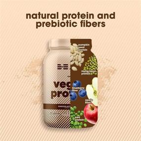 img 1 attached to BEAM Be Amazing - Vegan Protein Powder: Plant-Based Choco Protein Smoothie Mix with 25 Servings