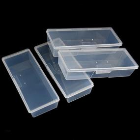 img 4 attached to 📦 Maryton Clear Box Storage Case: Organize Your Professional Pedicure Manicure Kit and Nail Supplies with Ease!