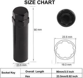 img 2 attached to MuHize Point Spline Lug Nut