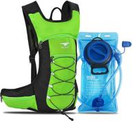 🎒 hykped hydration backpack 2l, leakproof water bladder, ideal for hiking, lightweight cycling & biking hydration pack, perfect for motocross, climbing, trail running логотип