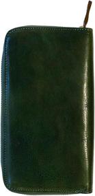 img 1 attached to Floto Italian Leather Venezia Checkbook Women's Handbags & Wallets for Wallets