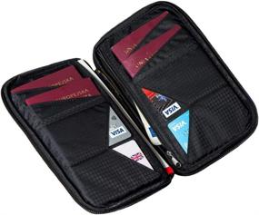 img 1 attached to ✈️ Ultimate Travel Wallet: Passport Blocking Organizer and Essential Travel Accessories