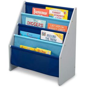 img 1 attached to Delta Children Sling Book Bookshelf