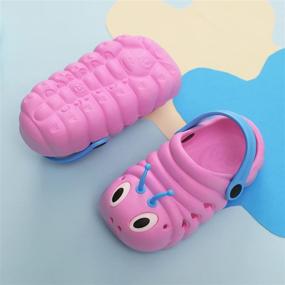 img 2 attached to Juxi Toddler Sandals Cartoon Numeric_4 Boys' Shoes : Clogs & Mules