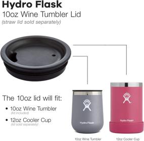 img 3 attached to Hassle-free Protection: Hydro Flask Wine Tumbler Lid for Ultimate Enjoyment