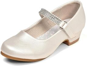 img 2 attached to STELLE Girls Shoes: Perfect for Parties, School Uniforms, and More!