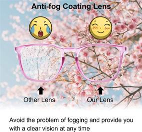 img 3 attached to 🔒 Fog Resistant Lightweight Protective Eyeglasses