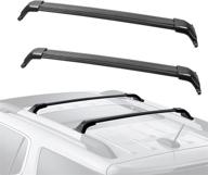 roof rack cross bar rail for 2017-2019 gmc acadia cargo racks - top luggage canoe kayak carrier rack logo