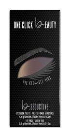 img 3 attached to 💄 One Click Beauty's b.SEDUCTIVE 2-Piece Eye Kit: Longwear Makeup for The Cool Nudes