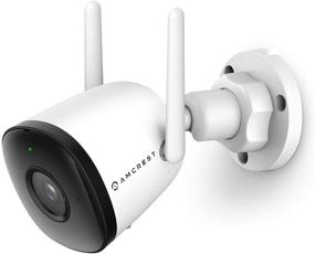 img 4 attached to Amcrest SmartHome ASH43-W: 4MP Наружная WiFi-камера Bullet с ночным видением и встроенным микрофоном