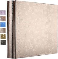 vienrose large photo album 4x6 - pu leather cover with 1000 pockets for wedding, family, baby, anniversary, graduation - enhanced seo logo
