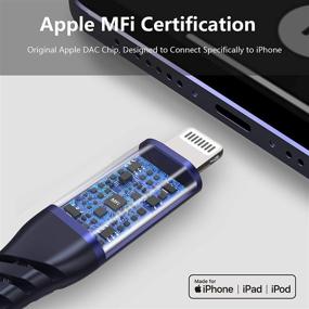 img 3 attached to 🎧 Адаптер для наушников MOOU для iPhone - сертифицированный Apple MFi переходник Lightning на аудио разъем 3,5 мм | Совместим с iPhone 12/12 Pro Max/11/11 Pro Max/SE/X XR XS Max 7 8 Plus.