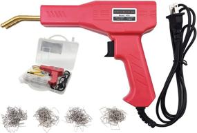 img 4 attached to 🔧 High-quality 50W Hot Stapler Plastic Repair Kit with 4 Types Wave Flat Corner Staples - Perfect for Car Bumper Repair and Welding Systems