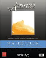 🎨 white fabriano artistico watercolor sheets, 16x20 inches logo