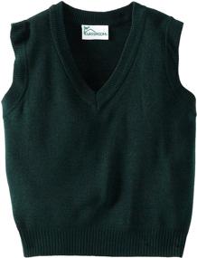 img 1 attached to CLASSROOM Boys' Uniform Sweater Vest: A Timeless Staple for Polished Style