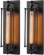 enhance your space with licperron sconces wall lighting: industrial, antique fixtures for bedside, bar, theater, restaurant, hallway – indoor & outdoor wall decor – e26 & e27 bar lights логотип