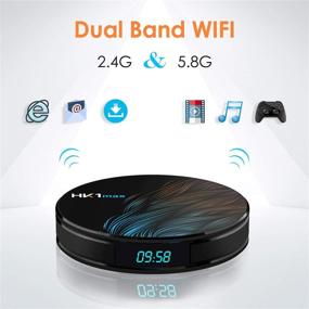 img 2 attached to 📺 Sofobod HK1 MAX Smart Android 10.0 TV Box – Free Wireless Keyboard, 2GB RAM 16GB ROM, Ethernet LAN, 2.4G/5G Dual WiFi, HD 4K, H.265 Decoding Set Top Box