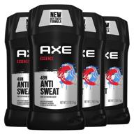 axe essence black pepper and cedarwood dual action antiperspirant stick for 48 hour lasting freshness, 2.7 oz – pack of 4 logo