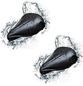 img 2 attached to Anlising Waterproof Bike Seat Rain Cover: Protect Your Bicycle Saddle from Water and Dust with this 2 Pack Elastic Cover