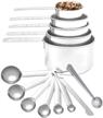 measuring stainless stackable professional ingredients logo